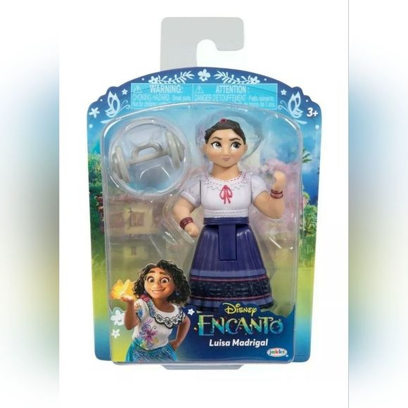 ⏳️🏋♀️🪗🌺🐯DISNEY Set of 5 Encanto Figures Mirabel Antonio Luisa Bruno Isabela - Picture 4 of 7